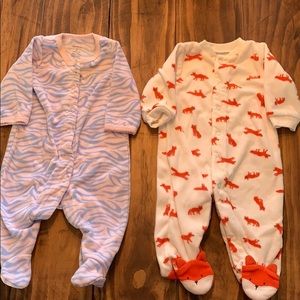 Carter’s sleepers (2)